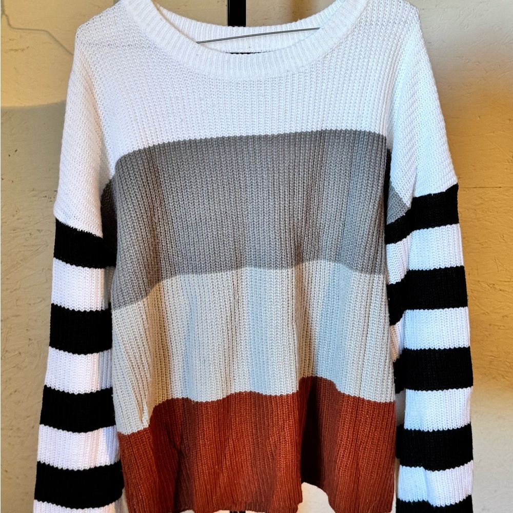Striped Multicolor Women's Sweater